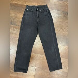 American Eagle Distressed Black Jeans